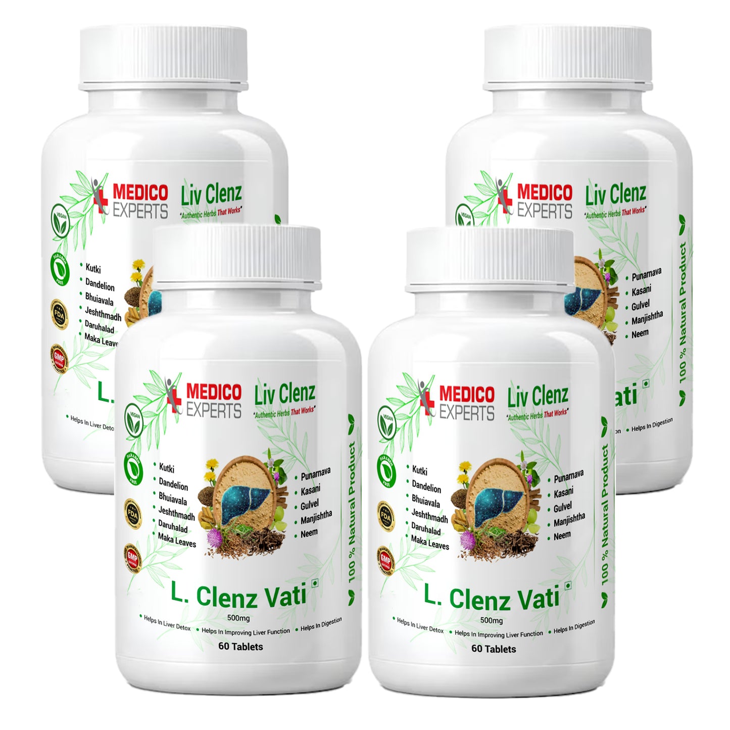 MedicoExperts Ayurvedic Liver Detox Supplement | Helps Repairing Liver From Alcoholic & Fatty Liver