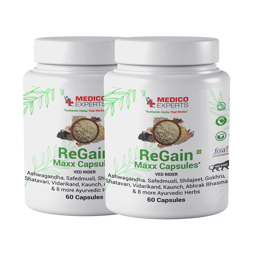Best Ayurvedic Medicine to Last Longer in Bed – Regain Maxx Capsule