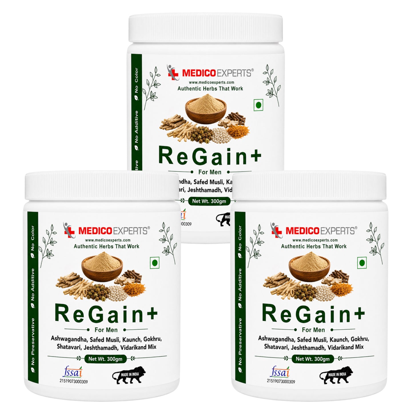 MedicoExperts ReGain+ For Men