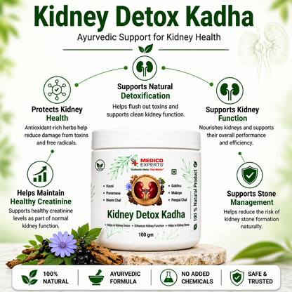 MedicoExperts Kidney Detox Kadha - Cleanse, Restore & Protect Your Kidneys Naturally