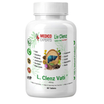 MedicoExperts L Clenz Vati - Ayurvedic Liver Detox Supplement | Helps Repairing Liver From Alcoholic & Fatty Liver