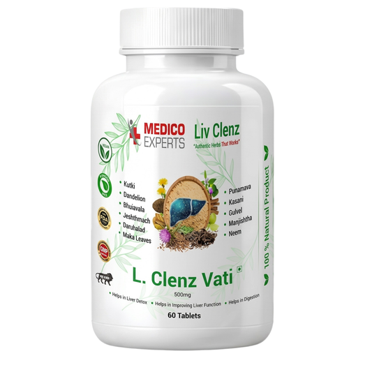 MedicoExperts L Clenz Vati - Ayurvedic Liver Detox Supplement