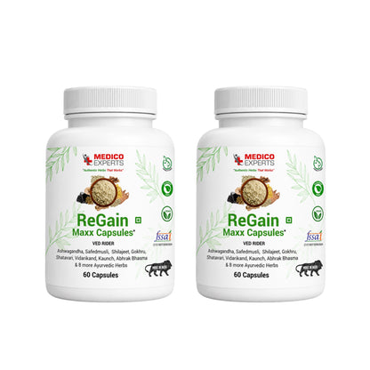 Regain Maxx Capsules - Best Ayurvedic Medicine to Last Longer in Bed