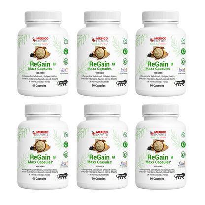 Regain Maxx Capsules - Best Ayurvedic Medicine to Last Longer in Bed