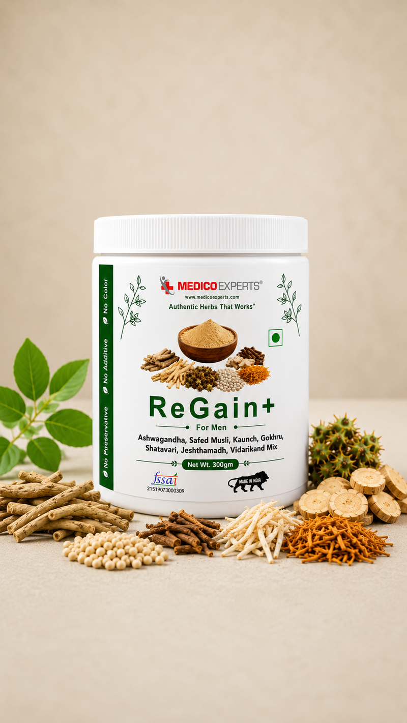MedicoExperts Regain Plus Powder with Ingrediants