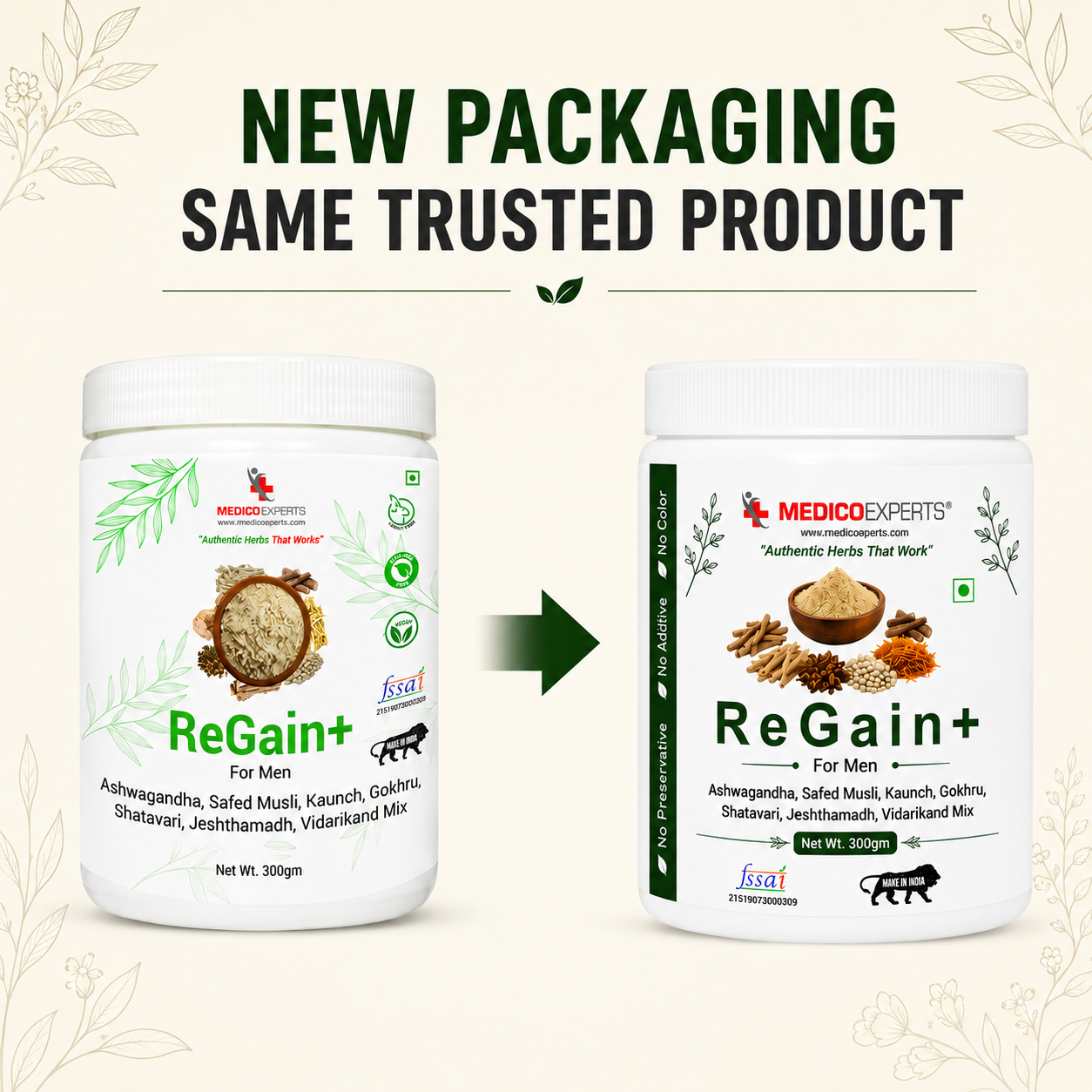 MedicoExperts ReGain+ For Men