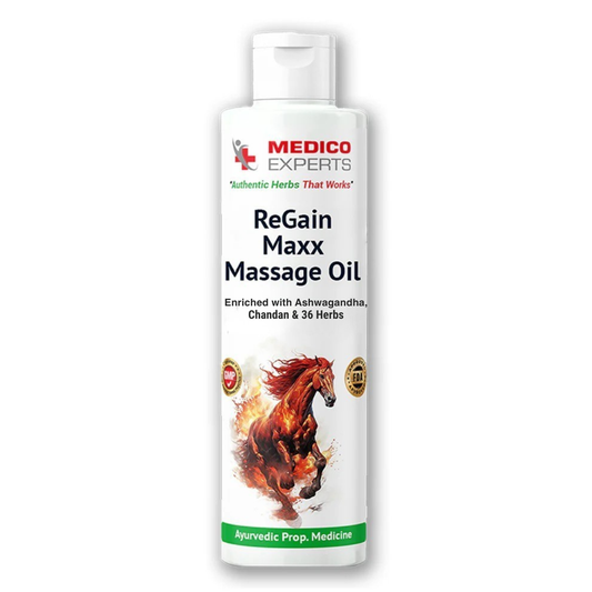 MedicoExperts ReGain Maxx Massage Oil for Men