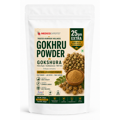 Gokhru Powder — The Ayurvedic testosterone & stamina herb for men