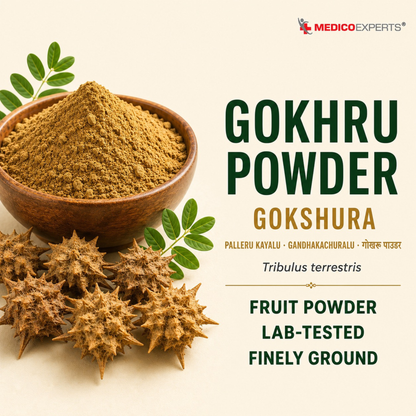 Gokhru Powder — The Ayurvedic testosterone & stamina herb for men