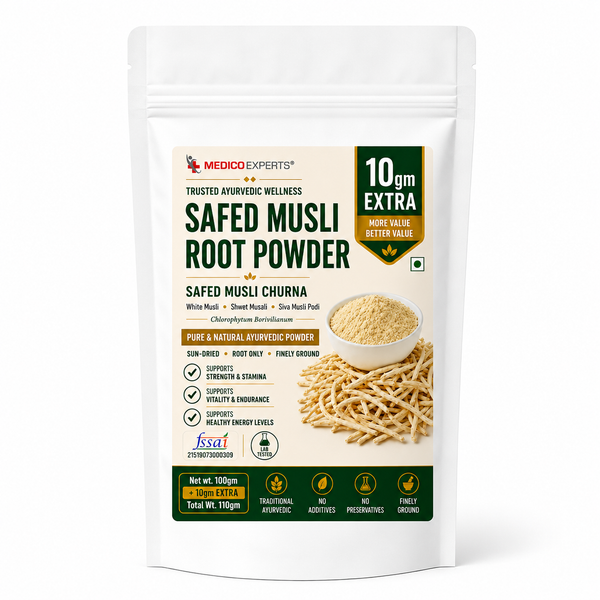 Safed Musli Root powder 110gm medicoexperts