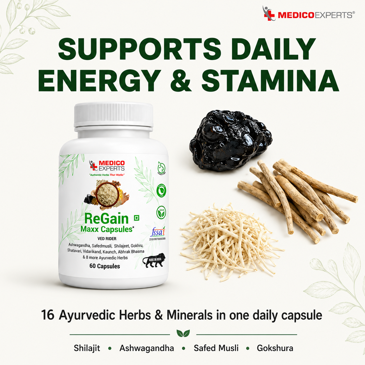 Regain Maxx Capsules - Best Ayurvedic Medicine to Last Longer in Bed