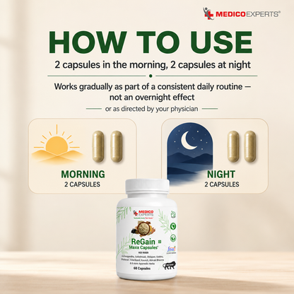 Regain Maxx Capsules - Best Ayurvedic Medicine to Last Longer in Bed